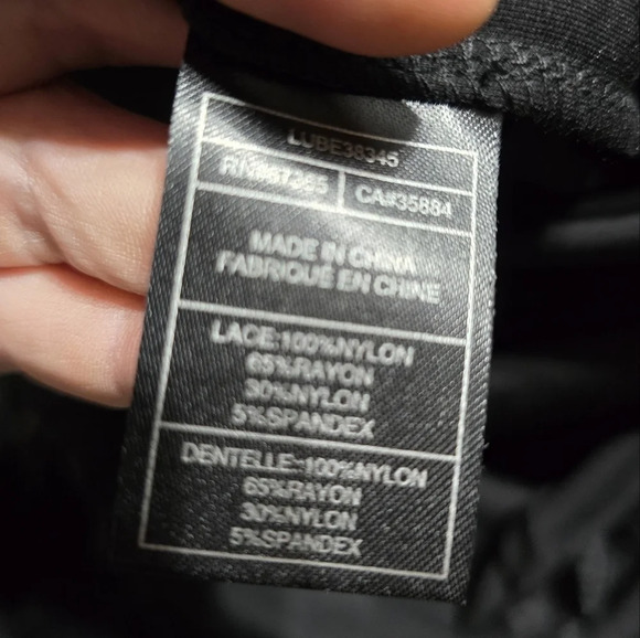NWT BB Dakota Princeton Lace Mini Dress, Sheer Black Lace, Bodycon Silhouette. - Picture 11 of 11